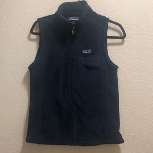 Patagonia Navy Re-tool Fleece Vest